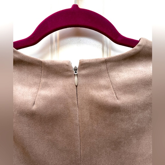 Aritzia Suede like material long straight dress - Picture 5 of 5